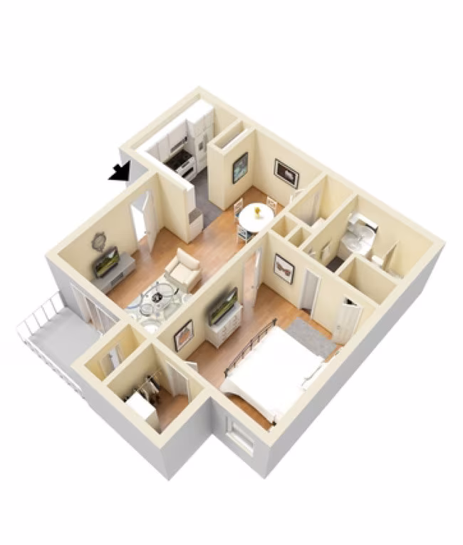 Unit 1217 1217 floor plan